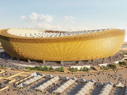 El diseño del icónico estadio, que tendrá 80 mil asientos, ha sido mostrado en una espectacular ceremonia de presentación presidida por el emir de Qatar, Tamin bin Hamad Al Zani. EFE /