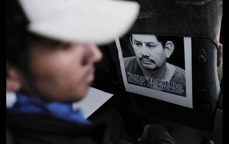 Cientos de nicaragüenses se unen en San José, Costa Rica, a una caravana de 20 camiones que se dirige hacía la frontera con Nicaragua para protestar contra el gobierno del presidente nicaragüense Daniel Ortega.EFE/J. Arguedas