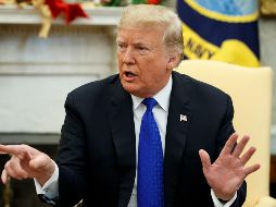 La guerra comercial lanzada por Trump, y especialmente la desaceleración del crecimiento fuera del país, van a pesar en la economía más grande del mundo. AP / ARCHIVO