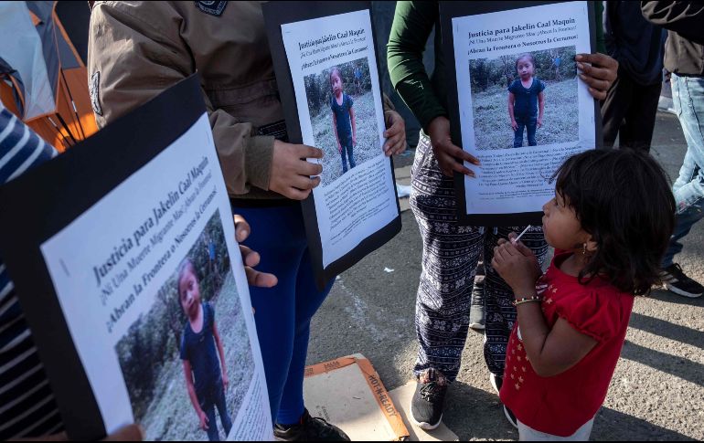 La familia de Jakelin Caal ha cuestionado ya la versión oficial sobre los hechos ocurridos. AFP / G. Arias