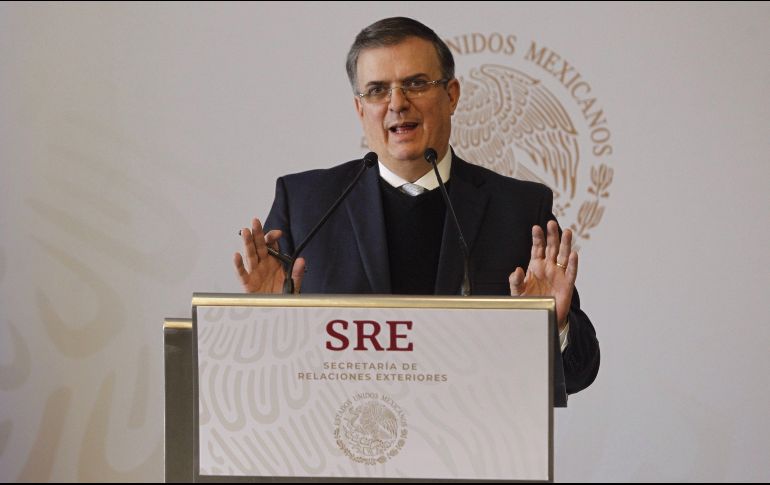 Marcelo Abrard precisó que el gobierno estadunidense destinará 5.8 mil millones de dólares para promover el desarrollo económico de El Salvador, Honduras y Guatemala. EFE/ S. Gutiérrez