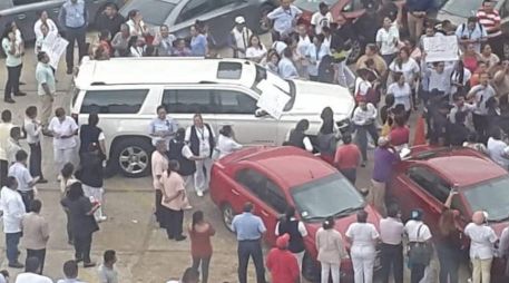 Elementos de la Secretaría de Seguridad Pública y la Fiscalía General del Estado participaron en el operativo. TWITTER