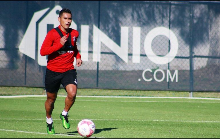 Oswaldo Martínez llega al Atlas procedente del Santos. ESPECIAL/Cortesía Atlas FC