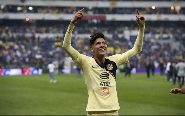 Álvarez anotó los dos goles con los que América se impuso a Cruz Azul para coronarse campeón del Apertura 2018. MEXSPORT/ARCHIVO