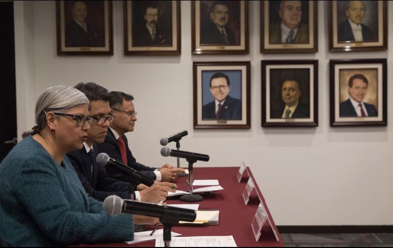 Graciela Márquez Colín declaró, en rueda de prensa, que estos organismos serán sustituidos. TWITTER/@Cambiomichoacan