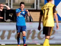 Las buenas actuaciones de Lozano con el PSV han atraído la atención de algunos clubes del campeonato inglés. TWITTER/@PSV