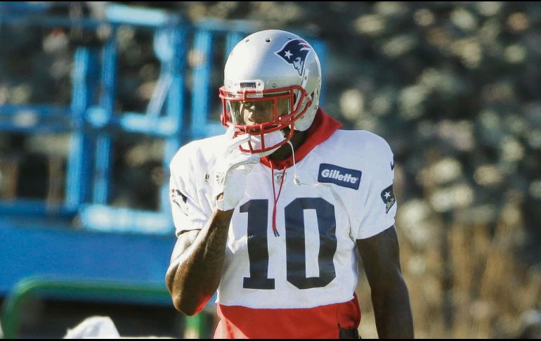 Esta temporada Josh Gordon tuvo 41 recepciones para 737 yardas y cuatro anotaciones con los Patriots. AP