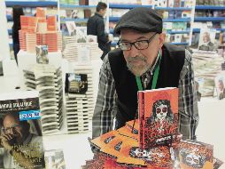 El autor, en su paso por la pasada Feria Internacional del Libro en Guadalajara 2018. EL INFORMADOR / E. Barrera