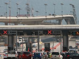 Capufe resalta que el lapso destinado para el cobro con tarjetas es hasta seis veces mayor que el realizado en efectivo. NTX / ARCHIVO