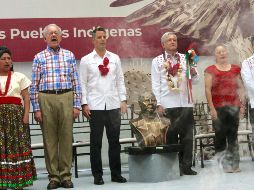 López Obrador explicó que en el programa de becas para estudiantes de nivel básico, medio y superior, la preferencia la tendrán los estudiantes indígenas y afromexicanos. NTX/J. Lira