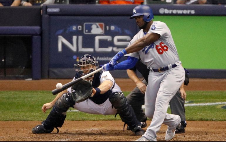 Se prevé que Puig cobra la pradera derecha de Cincinnati. AP/ARCHIVO