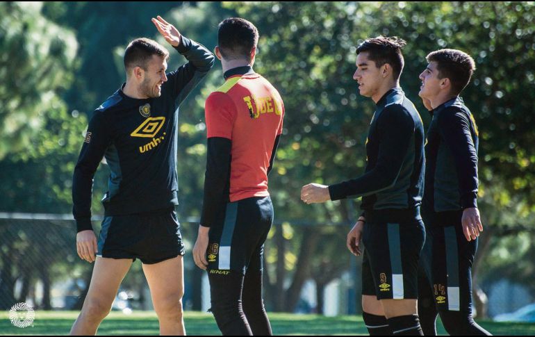 Las prácticas de UdeG son intensas. LEONES NEGROS