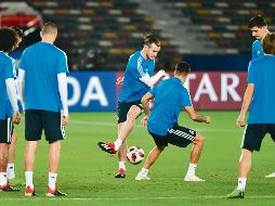 Con Gareth Bale  (centro) como el jugador insignia, los madridistas buscarán hoy un trofeo más para sus vitrinas. AFP