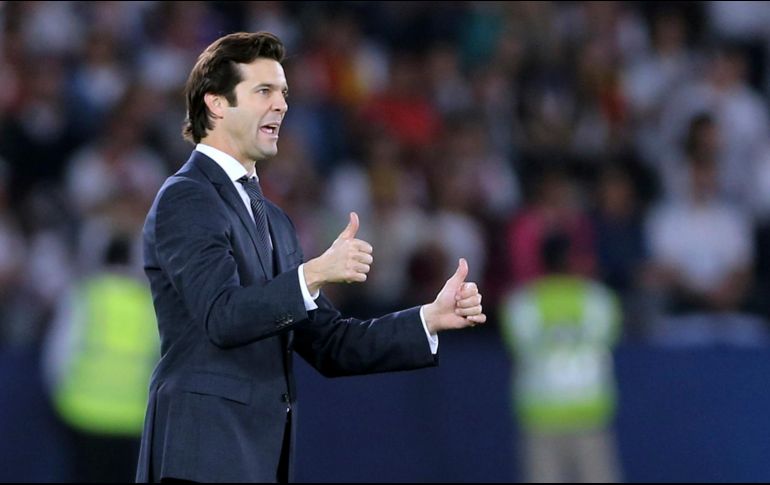 Solari destaca el crecimiento de Llorente, que anotó un gol en la Final del Mundial de Clubes. AP/K. Jebreili