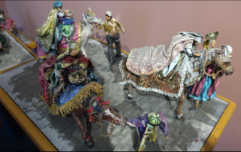 La muestra, inaugurada a mediados de diciembre, concluye el 6 de enero. EFE/N. Jiménez