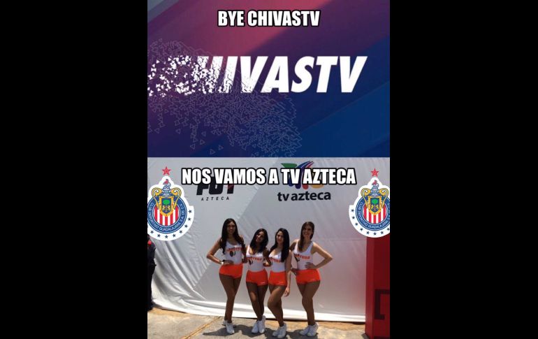 Partidos de Chivas en TV Azteca desatan los memes