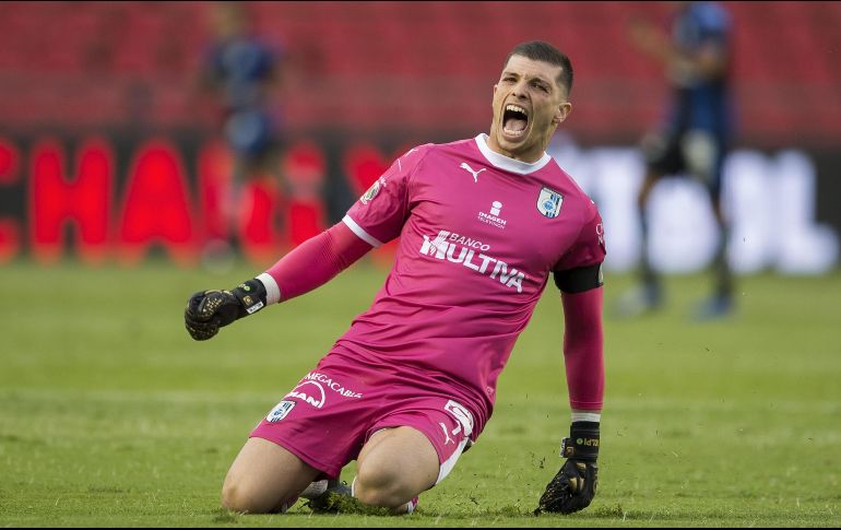 Volpi llegó a un acuerdo con la directiva de Querétaro para una extensión de contrato hasta 2022. MEXSPORT / ARCHIVO