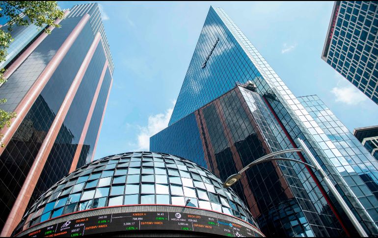 El S&P/BMV IPC se ubica en 41 mil 283.51 unidades. AFP / ARCHIVO