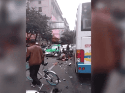 Las autoridades locales informaron de que un sospechoso había sido puesto bajo custodia policial. TWITTER/@RFA_Chinese