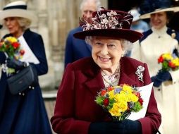 Isabel II aprovecha para recordar a su padre el rey Jorge IV quien peleó en la Royal Navy (la marina real británica) en 1916 durante la Primera Guerra Mundial. TWITTER / @RoyalFamily