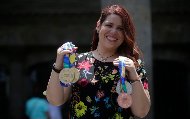 ''Tengo un gran compromiso tanto para México como en lo personal de seguir entre las mejores del mundo. En 2019 voy con todo y espero cumplir con los objetivos'', abundó. EL INFORMADOR / ARCHIVO