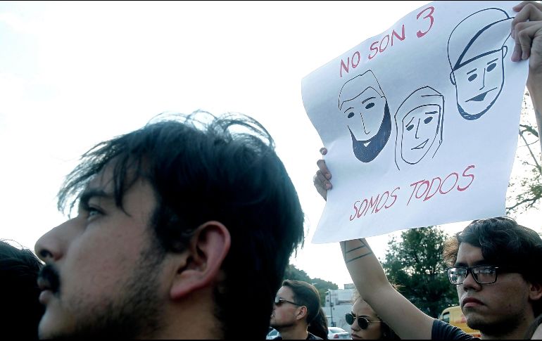 Por el caso de los tres estudiantes de cine desaparecidos en Tonalá hay cinco detenidos. EL INFORMADOR/Archivo