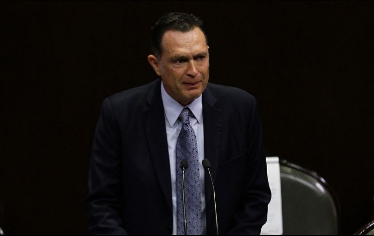 Kuri González, quien se desempeñaba como vicecoordinador, dijo en entrevista que asumió de forma temporal la coordinación y que en los próximos días se definirá quién queda al frente de la fracción. NTX / ARCHIVO