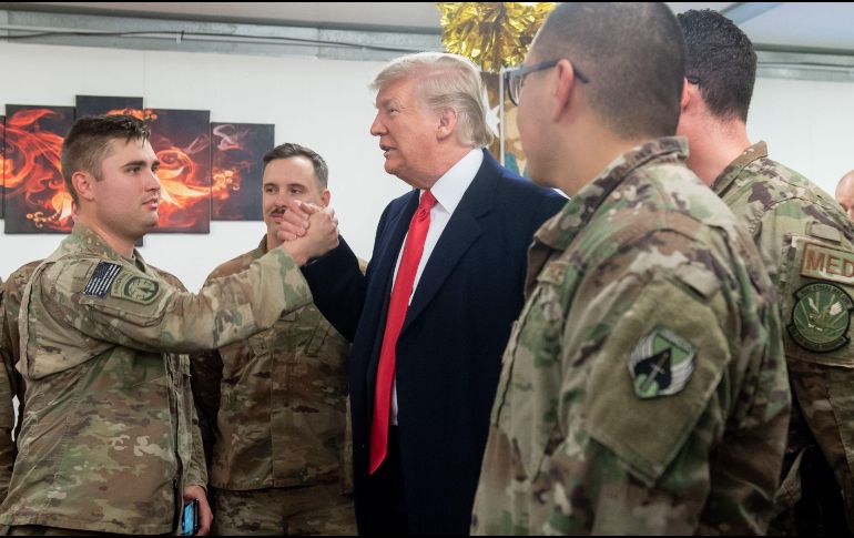 Trump anunció que no tiene 