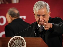 Ayer, el presidente también firmó la Ley de Ingresos, informó el senador Ricardo Monreal. SUN / J. Reyes