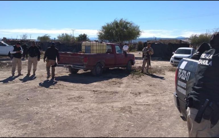 Los detenidos fueron puestos a disposición de la PGR. TWITTER / @GobDeCoahuila