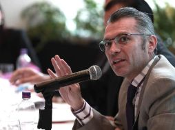 Higuera no apareció en la presentación de refuerzos que Chivas hizo la tarde de hoy viernes. SUN/ARCHIVO