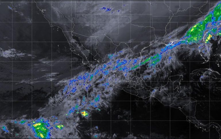 Mapa que muestra las condiciones climatológicas de invierno en el país. ESPECIAL/CONAGUA