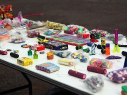 Desde el 1 de diciembre, Protección Civil y Bomberos de Guadalajara ha decomisado 476 kilos de pirotecnia a vendedores. EL INFORMADOR/E. Barrera