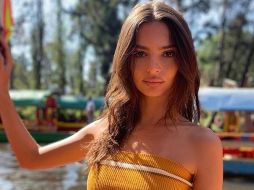 La modelo no dejó pasar la oportunidad de presumir su viaje a este popular destino. INSTAGRAM