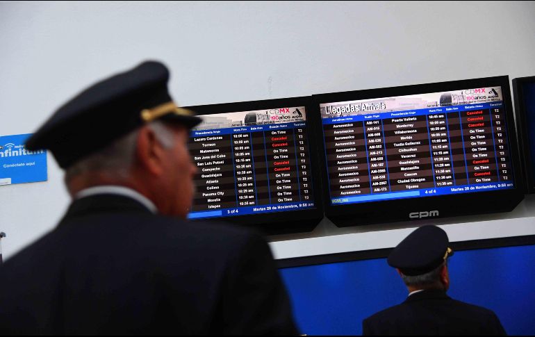 Del total de vuelos afectados, 53 fueron internacionales, mientras que 132 fueron nacionales. SUN / ARCHIVO