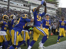 Los Rams lograron su temporada regular más ganadora desde 2001. AFP / J. McCoy