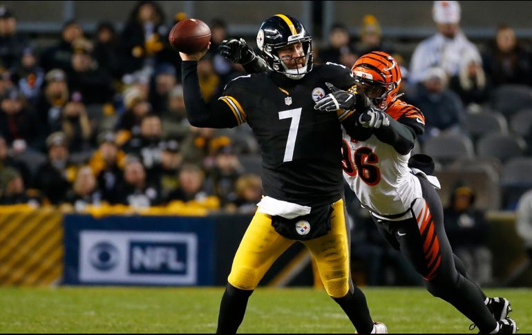 Roethlisberger terminó su temporada con marca de 5.129 yardas. AFP / J. Aller