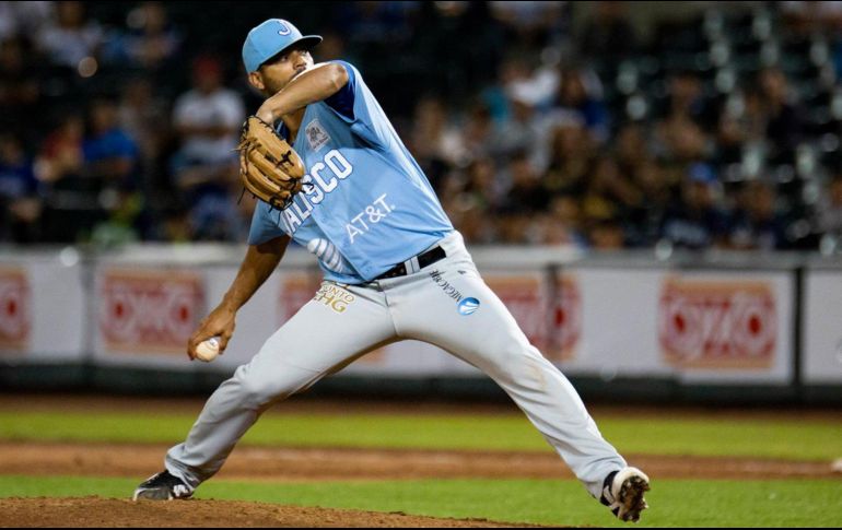 Para hacerse de esta distinción, el lanzador de Jalisco tuvo una efectividad de 2.02.  FACEBOOK / Charros de Jalisco Beisbol