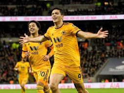 Jiménez fue un elemento fundamental para la victoria ante el Tottenham Hotspur como visitantes. TWITTER / @Raul_Jimenez9