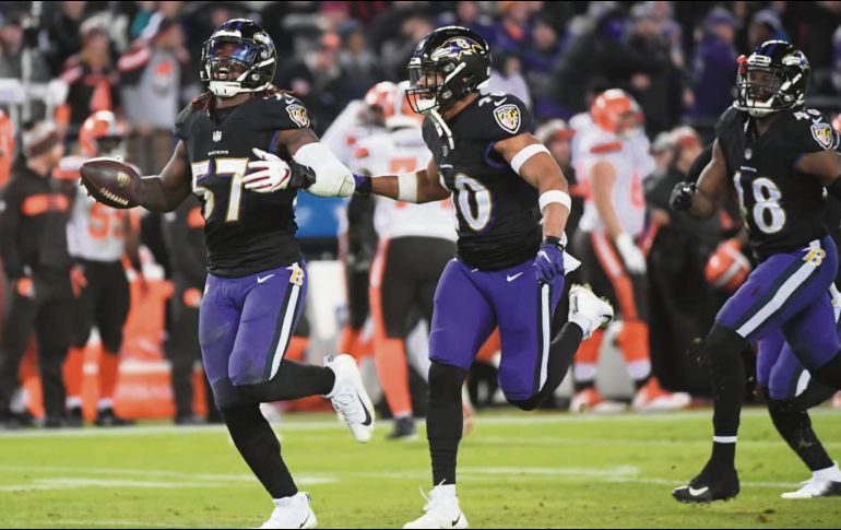 Los Cuervos de baltimore lograron una victoria ante unos Cafés que crecieron mucho esta temporada. AP /