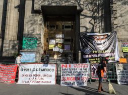 Los manifestantes acusan a la jefa de Gobierno de represión por el operativo. SUN / ARCHIVO