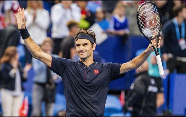 El helvético se impuso por parciales de 7-6 (7/5) y 7-6 (7/4) . EFE / T. McDonough