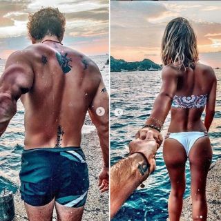 Irina Baeva y Gabriel Soto comparten primera fotografía juntos