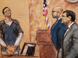 Vicentillo no parecía estar pasando un buen rato mientras declaraba en contra de su 