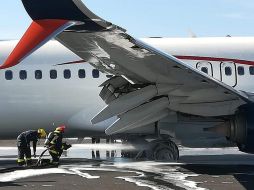 Debido a este hecho, al menos 57 vuelos tuvieron afectaciones en las horas de llegada y de salida. EFE / C. Rosas