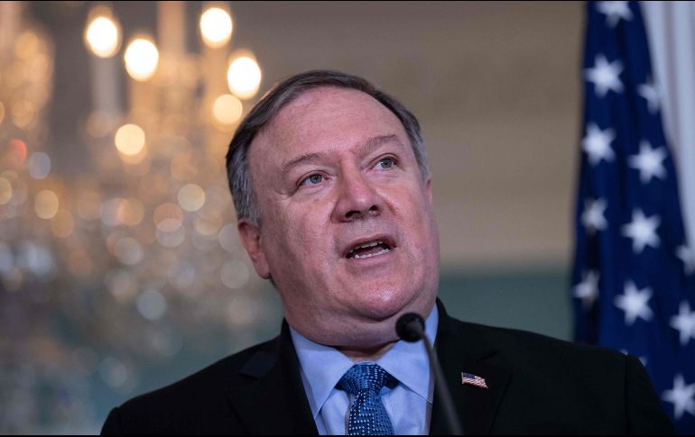 Pompeo se reunió con el canciller peruano, Néstor Popolizio, y ambos acordaron 