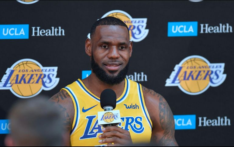 LeBron James supera el millón de votos para el próximo Juego de Estrellas; el alero de los Lakers llegaría por decimoquinta ocasión a este partido. AFP/F. Brown