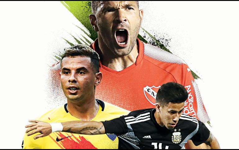 Edwin Cardona, Emmanuel Gigliotti y Maxi Meza, estrellas del torneo que comienza. ESPECIAL /