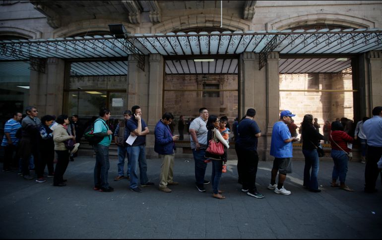 SIN CAMBIOS. Año con año, en el mes de enero así lucen las recaudadoras durante toda la jornada. EL INFORMADOR / F. Atilano
