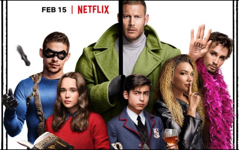 Basada en la novela gráfica de Gerard Way y Gabriel Bá, cuenta la historia de un grupo de niños adoptados por un multimillonario que decidió prepararlos para que salven el mundo. TWITTER / @UmbrellaAcad